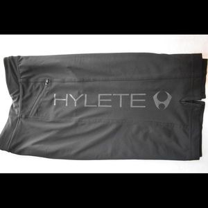 Men’s Large Black/Black Regular Hylete Shorts